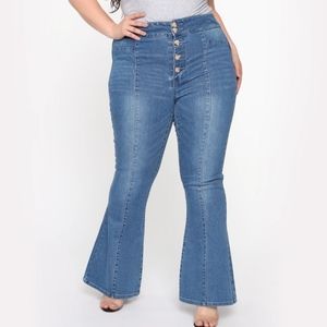 Fashion Nova flare jeans